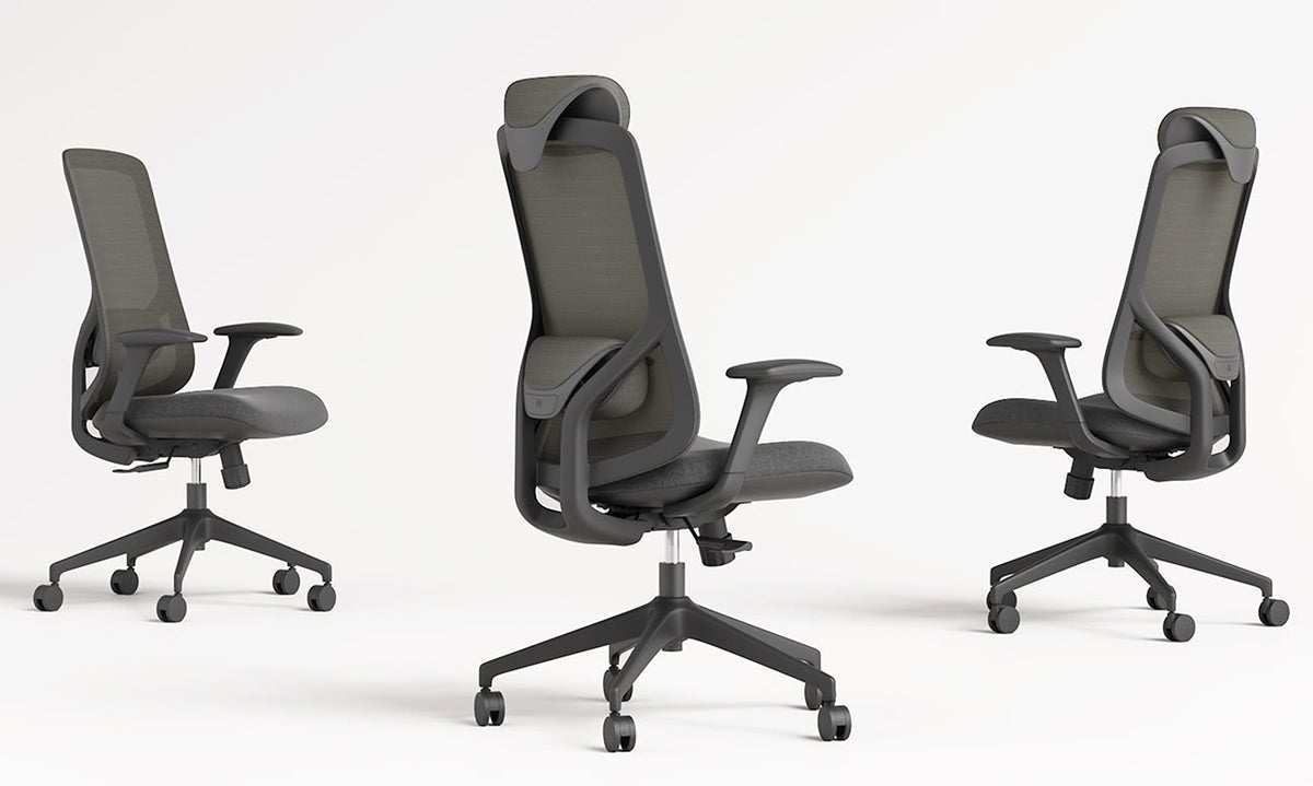 Silla de Oficina Geeco Negra